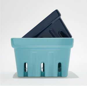 NEW IN BOX Katie Kime set of 2 berry colanders